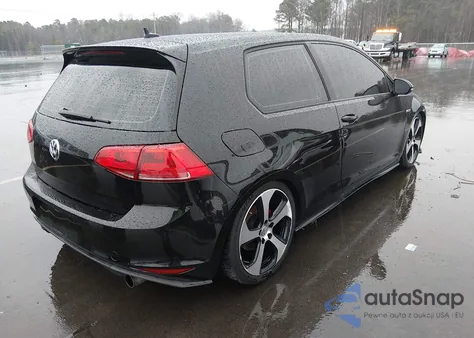 2016 Volkswagen Golf Gti S 2-Door из США, поврежденный, VIN 3VWYT7AU1GM055632